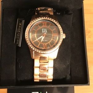 EA Orologio Moda Italia Fashion Rose Gold Watch